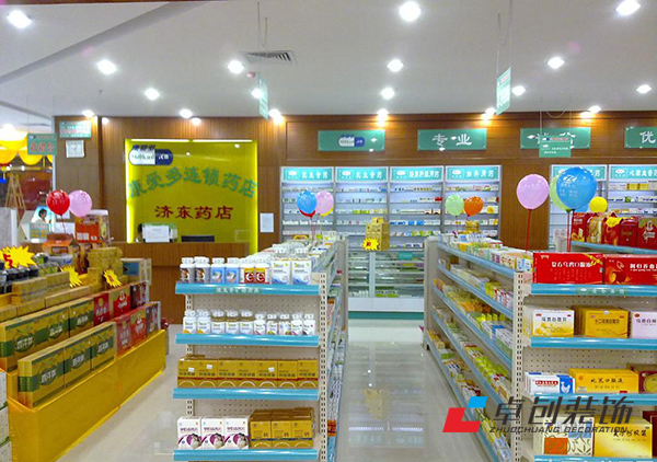 5點裝修技巧，讓你的藥店裝修設(shè)計別具一格 脫穎而出